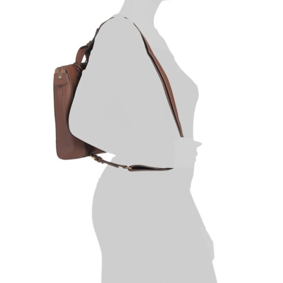 FOSSIL Leather Backpack - Picture 2 of 4